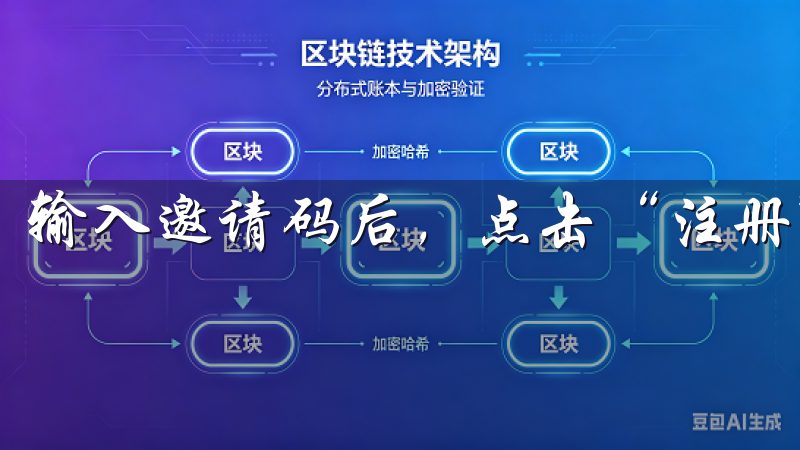 输入邀请码后，点击“注册”按钮，你的账号就注册成功了。